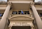 Foto de la fachada del Banco Central de la República Argentina