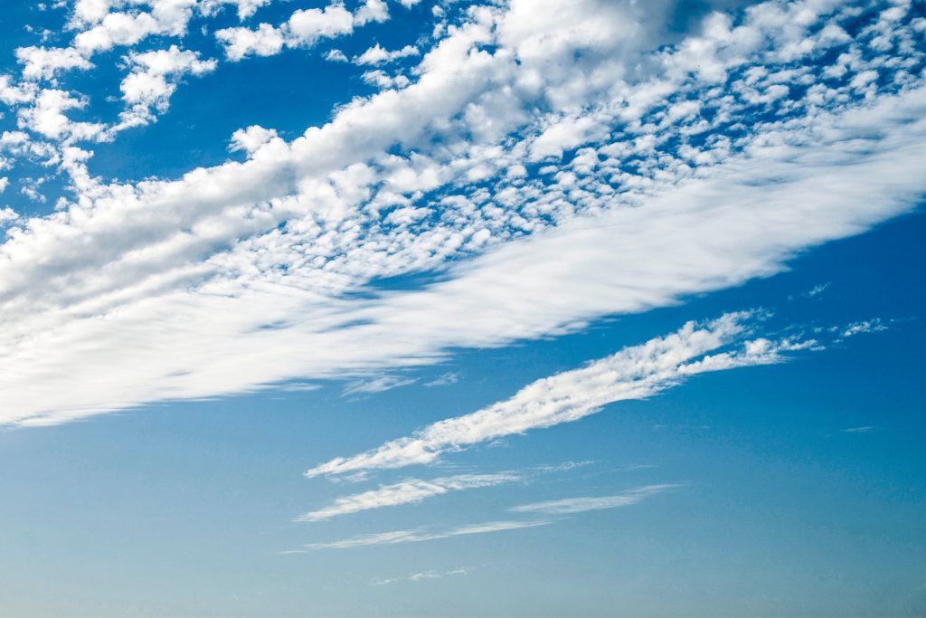 Cielo azul