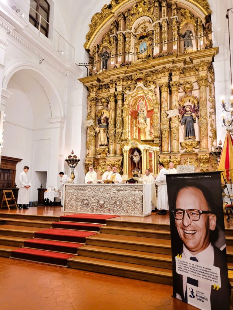 Misa por Enrique Shaw