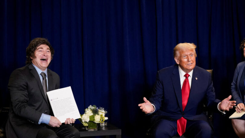 Donald Trump y Javier Milei en perspectiva histórica y política, análisis de liderazgos actuales influenciados por los movimientos ideológicos del siglo XX.
